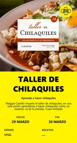 TALLER DE CHILAQUILES