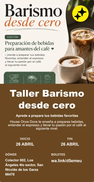 Taller Barismo desde cero