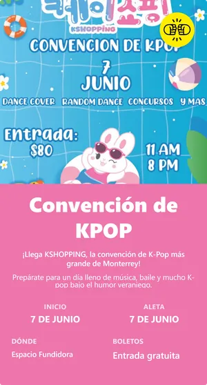 Convencion de KPOP