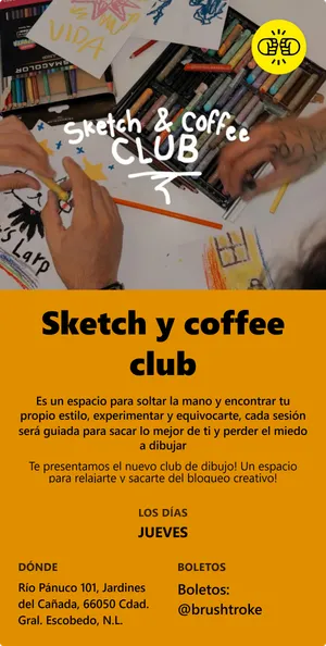 Sketch y coffee club