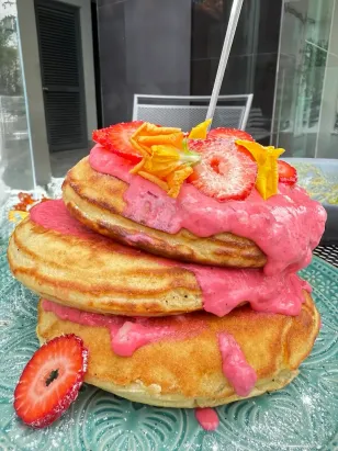 Los 'fluffy pancakes': hotcakes grandes, al estilo japonés y con textura suave y esponjosa. Aquí 5 opciones alrededor de Monterrey para probarlos